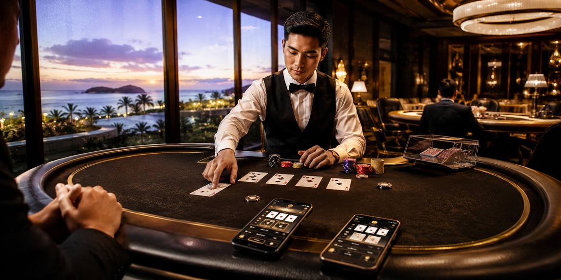 vn43 Sảnh casino trực tiếp của chúng tôi có gì